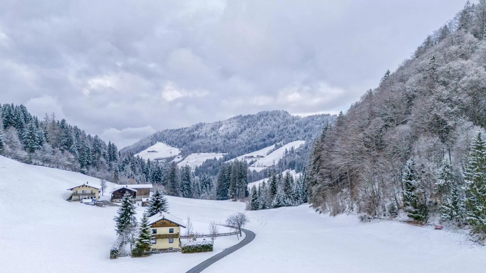 Tiroler Bergtraum Top 1 und 2-Zones hiver à 1 km