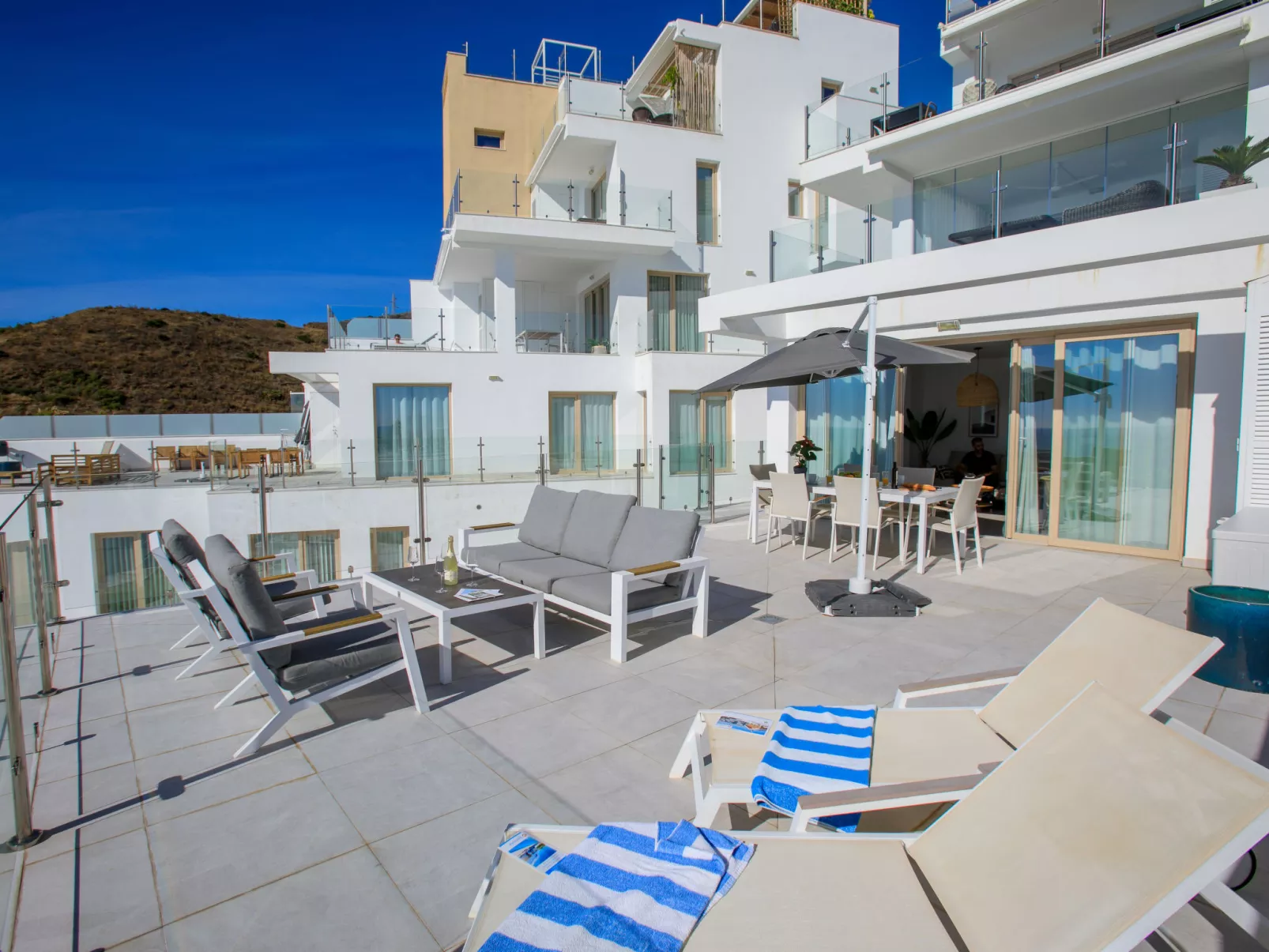 Ocean view sauna & Spa-Draußen