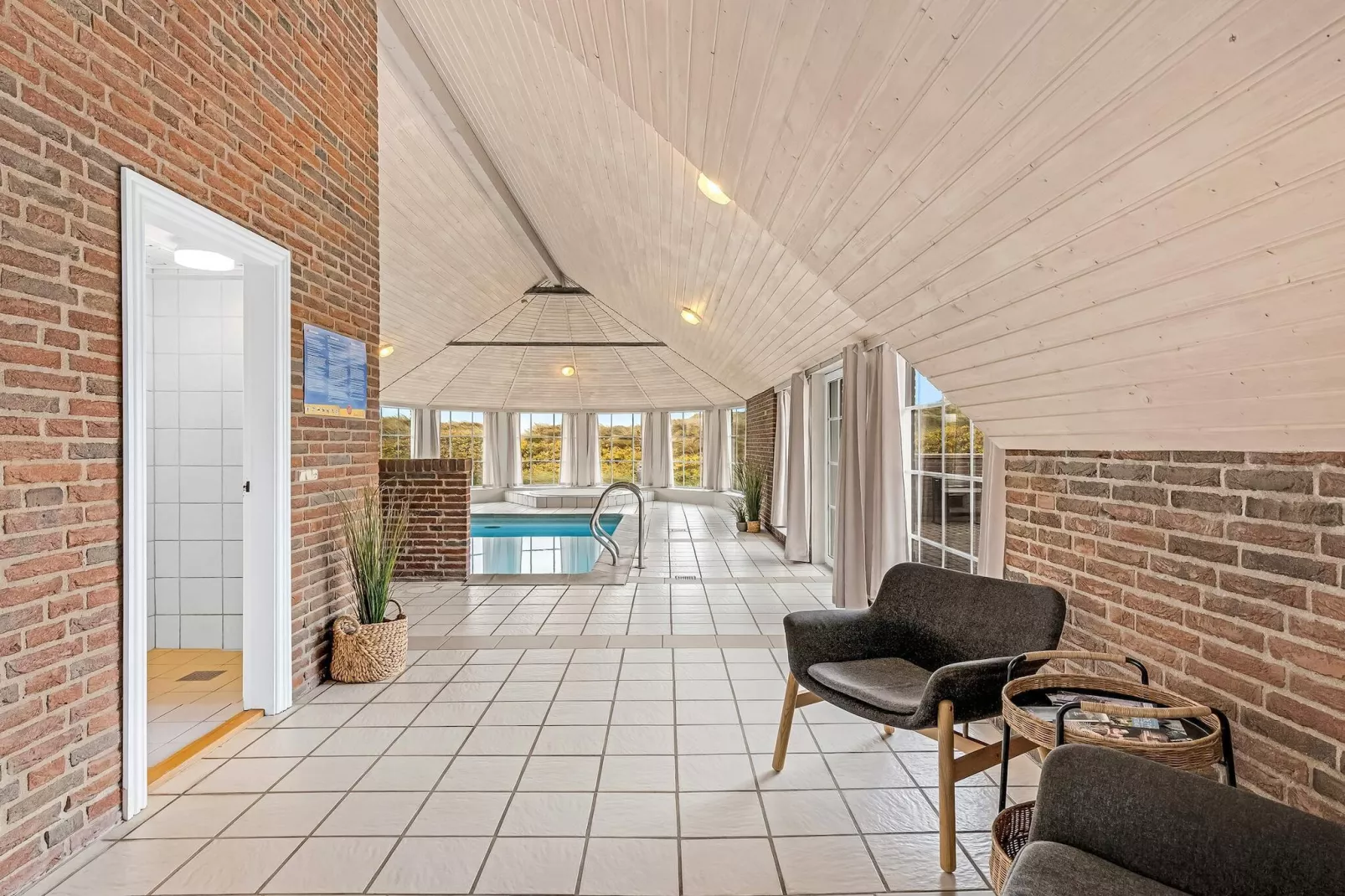 Maison de vacances pour 10 a Ringkøbing-Intérieur