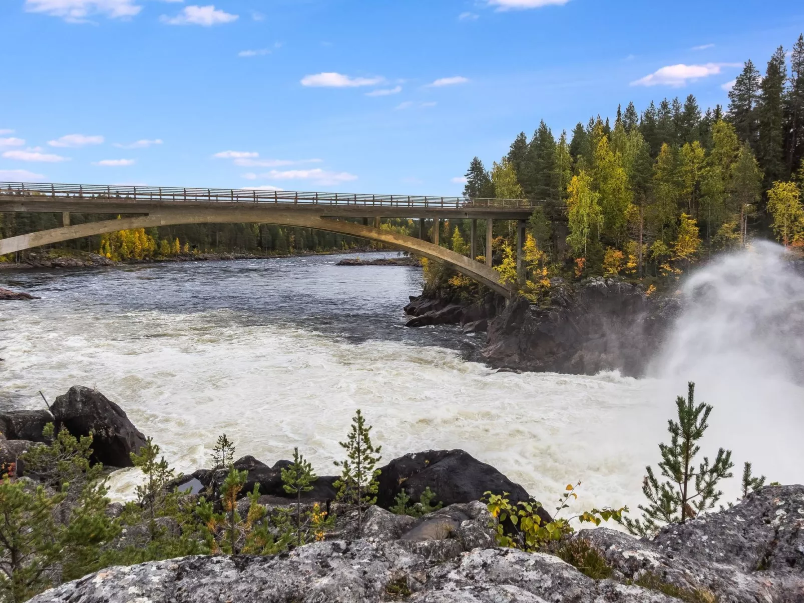 Lövgårdenin lohimaja-Inside