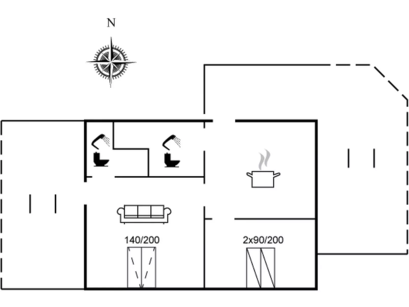 "Felicia" - 200m from the sea-Inside