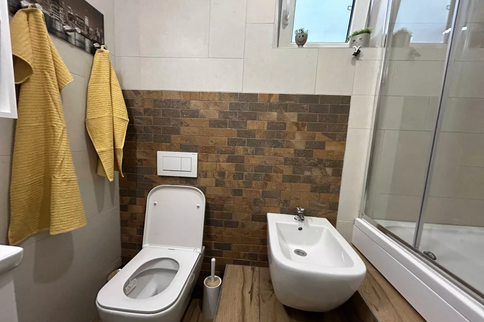 City Modern and Vibrant Apartments Ljubljana - Standard One Bedroom Apartment (owner A3)-Badezimmer