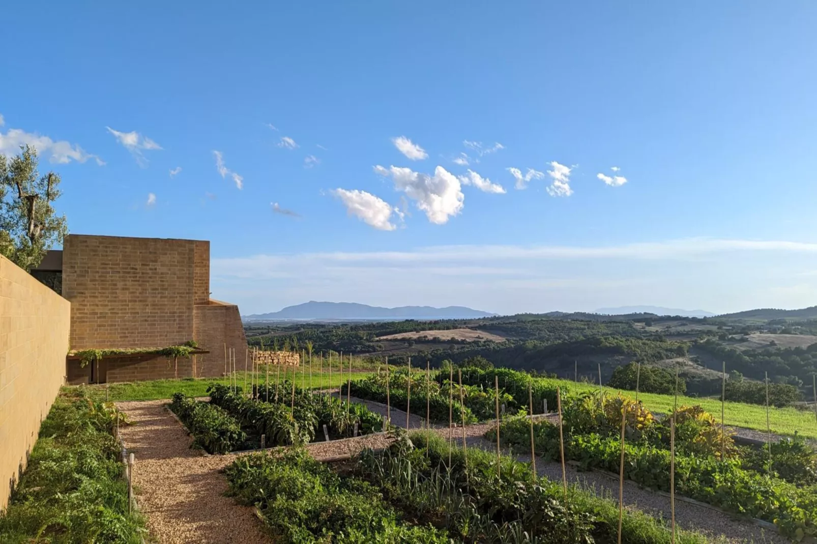 Maniero in Maremma-Vue d'été