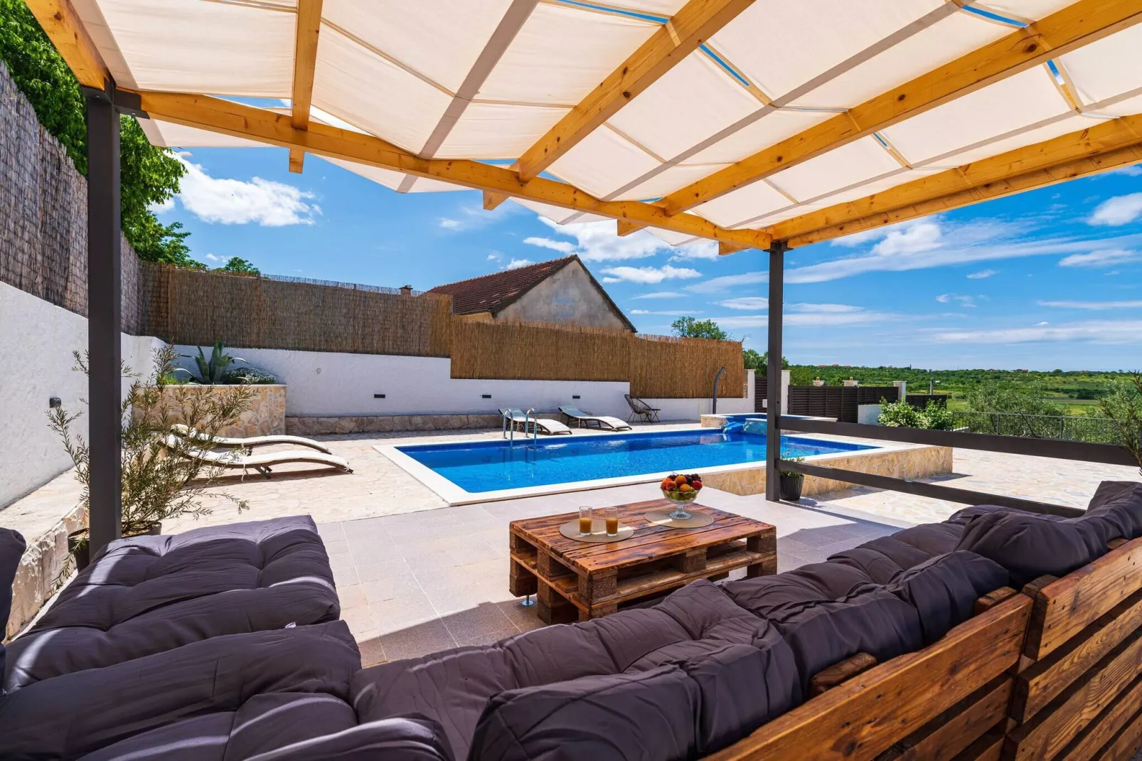 Holiday home Agro Casa-Terrasse / balcon