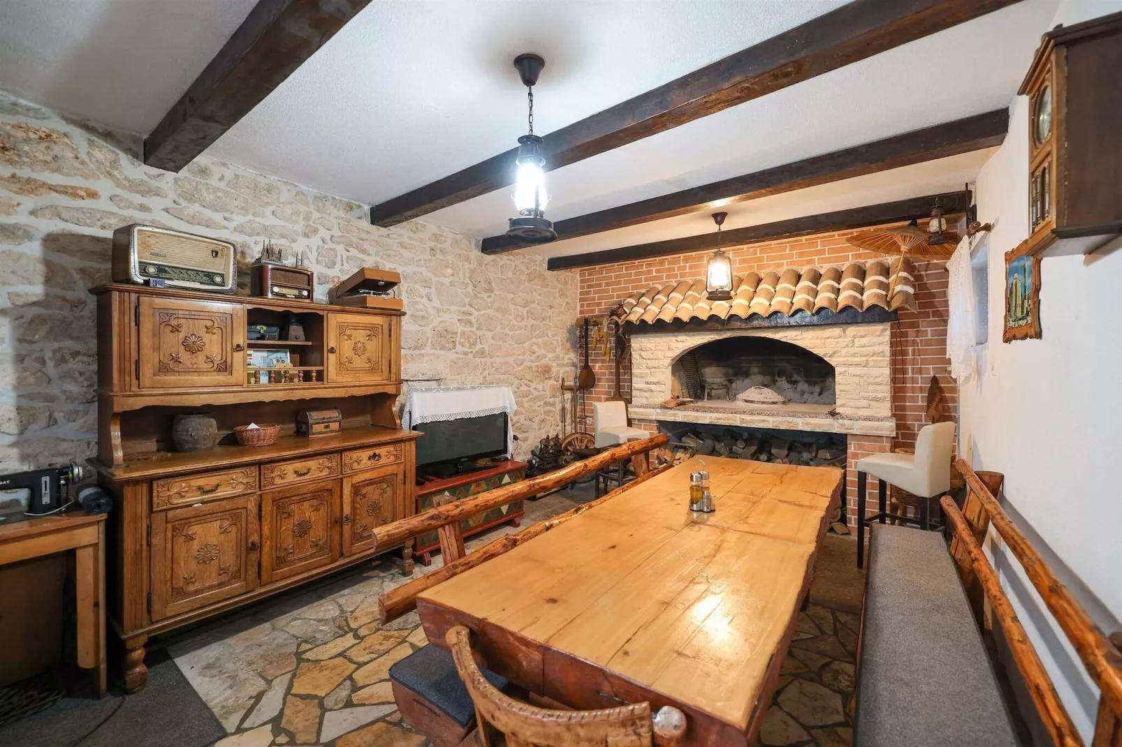 Authentic Villa Vita-Salle à manger