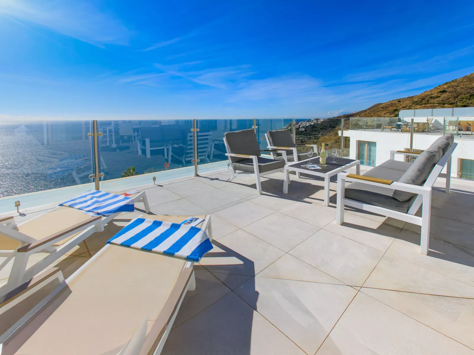 Ocean view sauna & Spa-Draußen