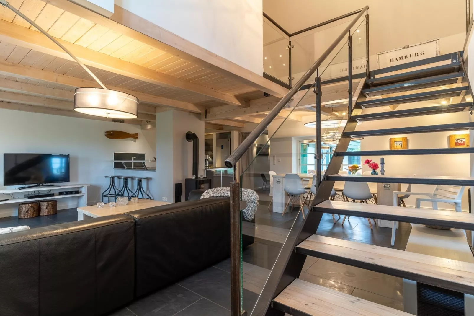 Ferienhaus Hygge Westerhever-Treppe