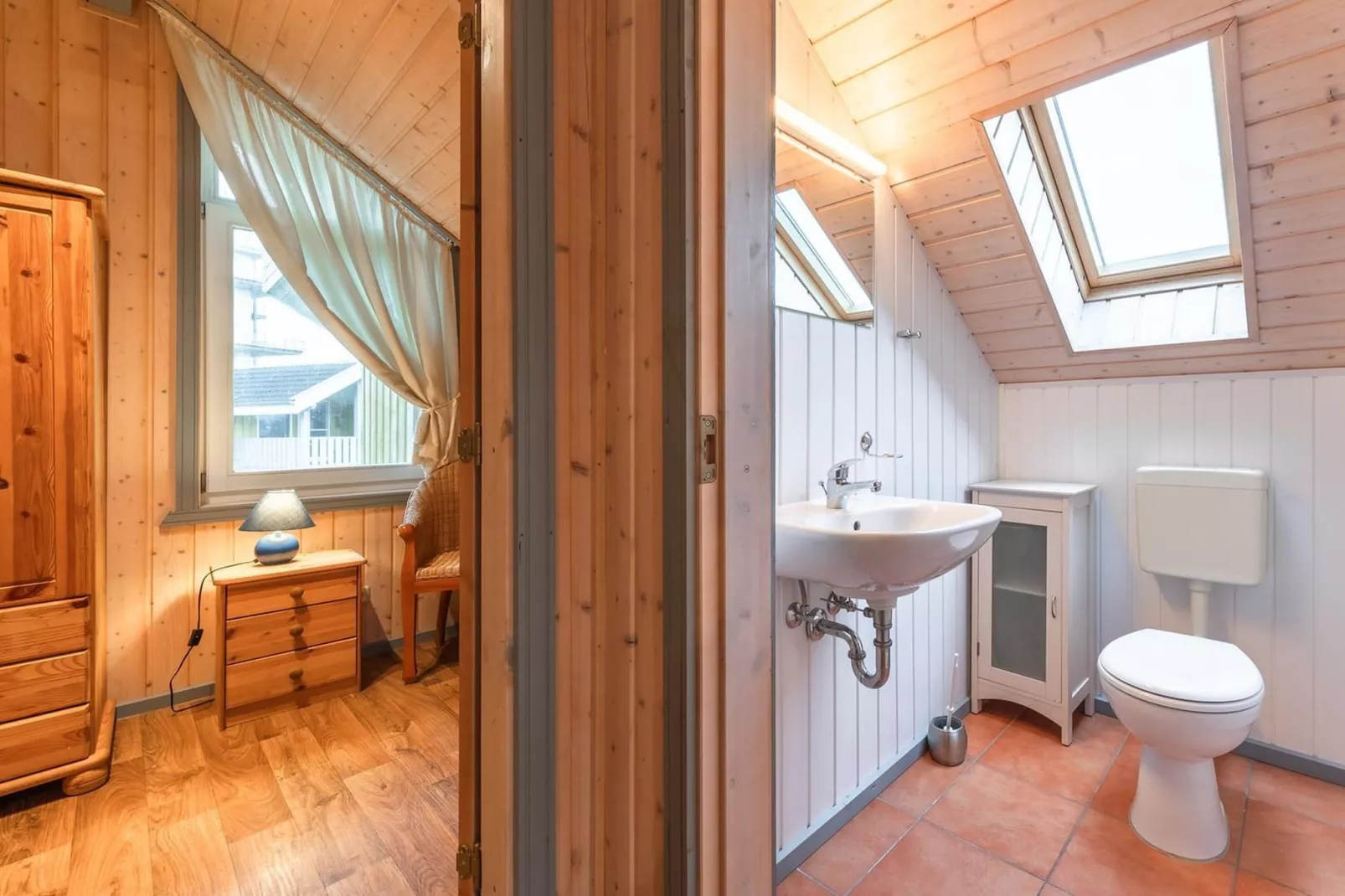 Ferienhaus Seeschwalbe-Classic 90 qm 96-Salle de bain