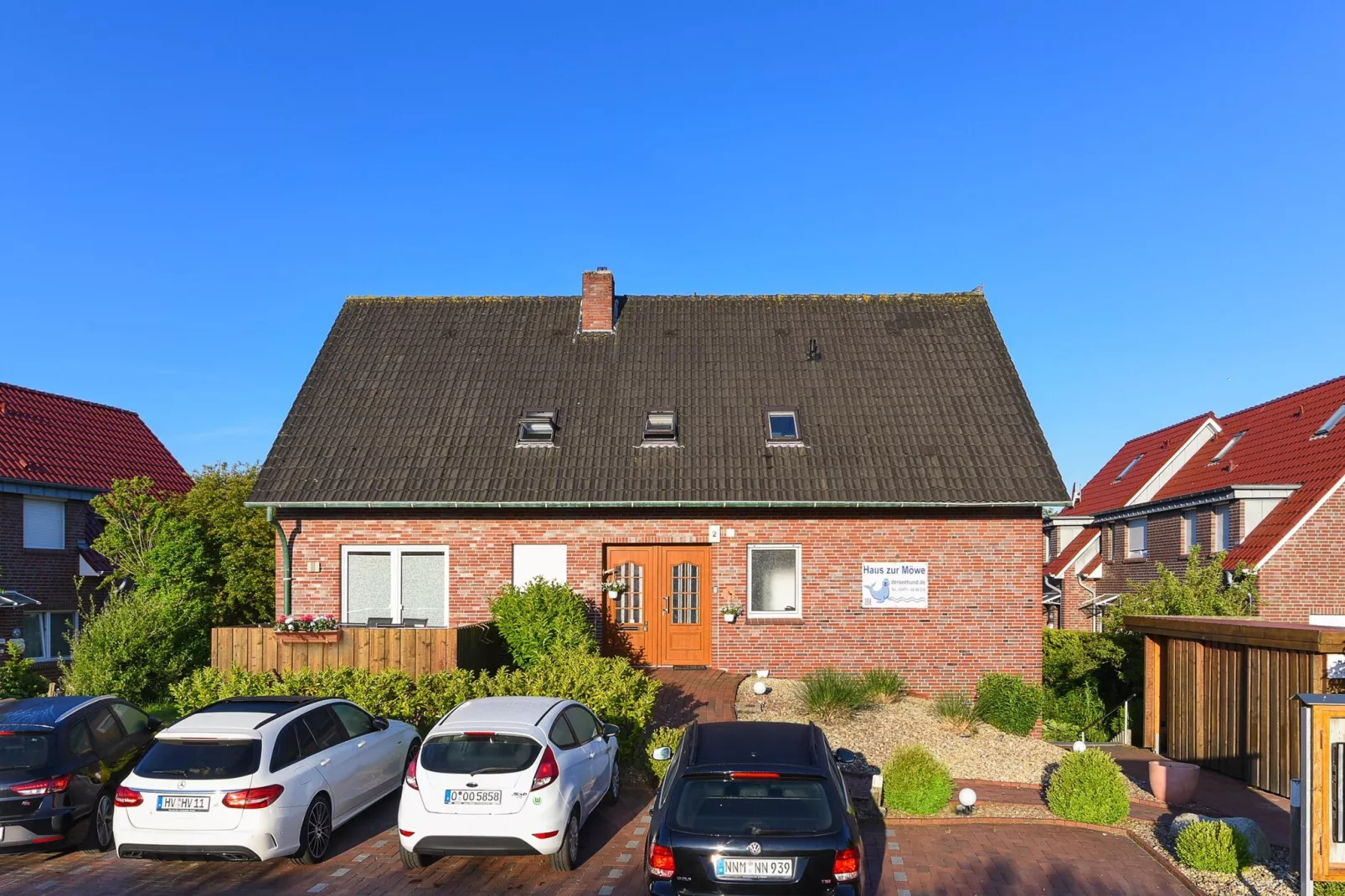 Haus zur Möwe 3 - Außenbereich Sommer