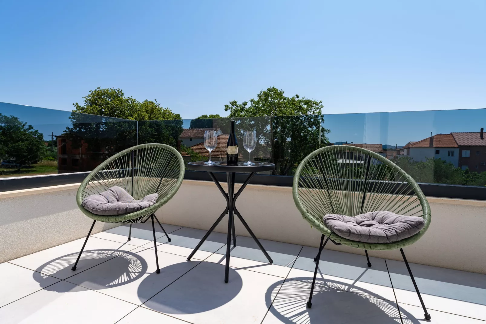 Villa Fine Touch-Terrasse/Balkon