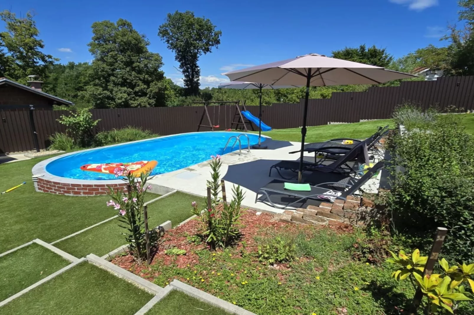 Luxury Pool Villa Aurora - Four Bedroom Villa with the Pool-Garten Sommer