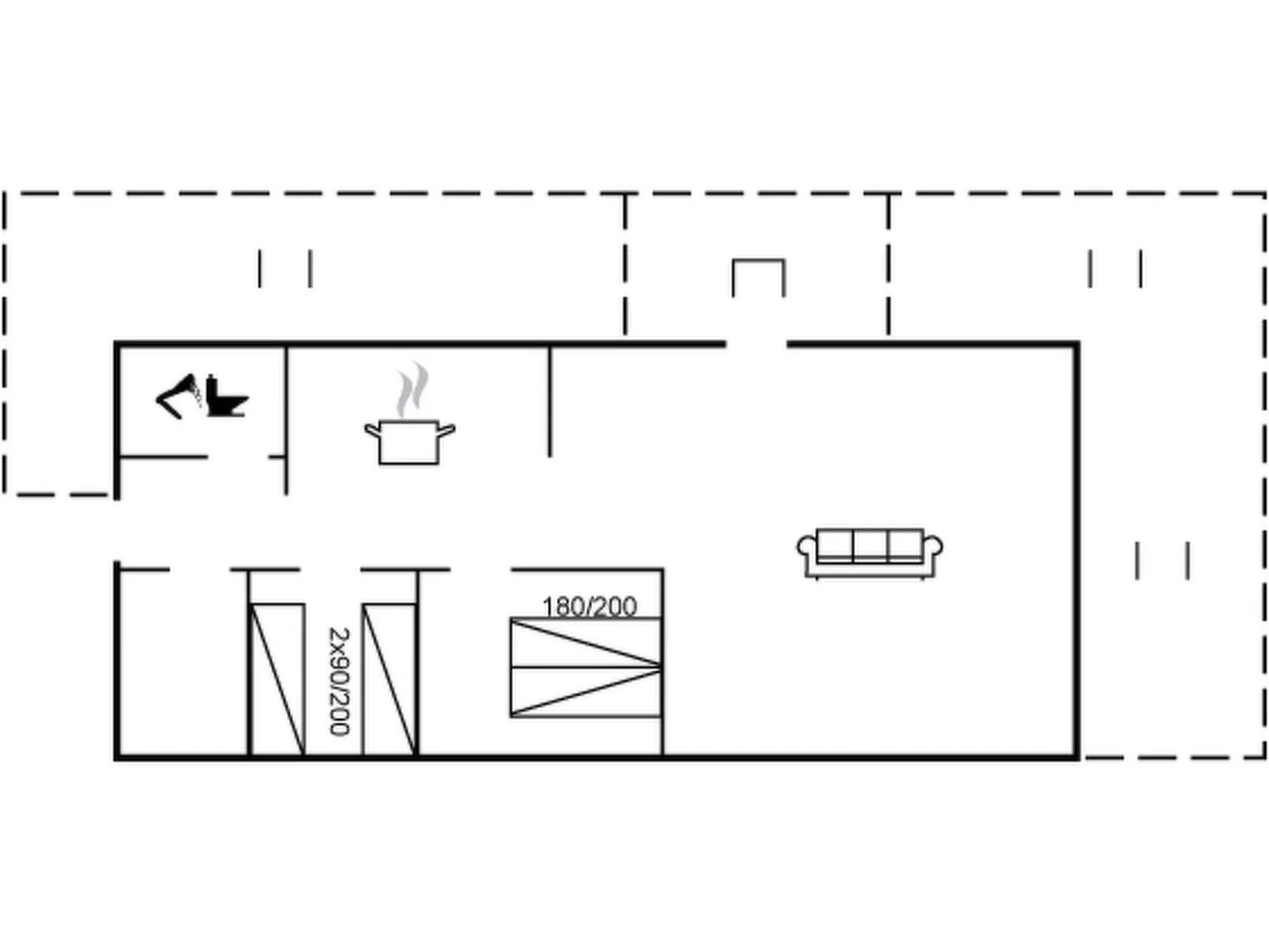 "Anni" - 250m from the sea-Inside