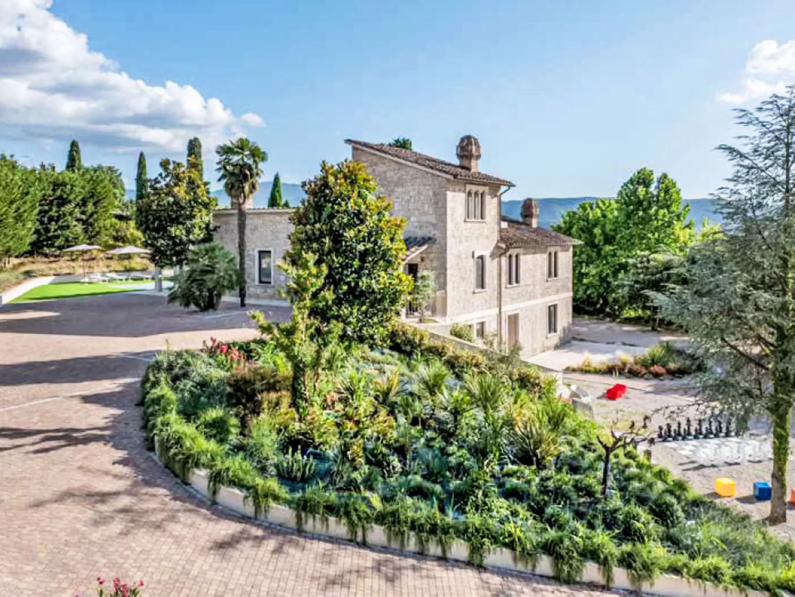 Umbriancevilla-Draußen