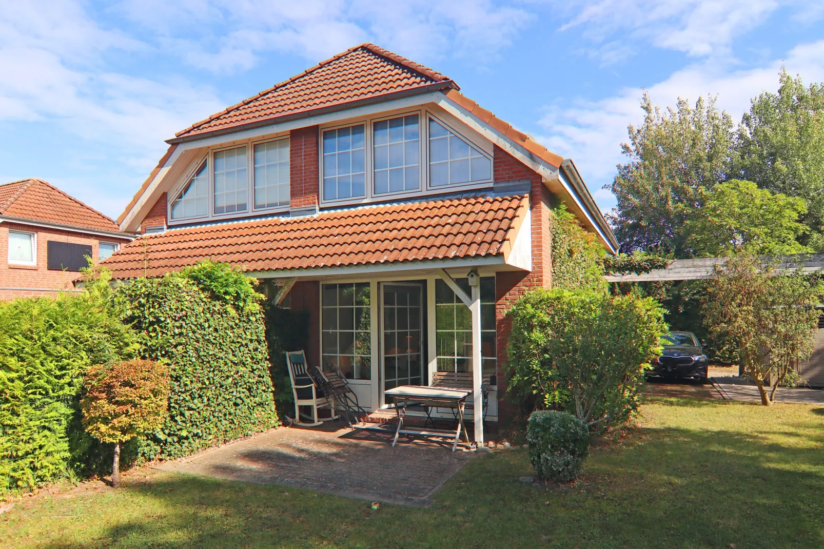 Ferienhaus Rebhuhnweg-Extérieur été