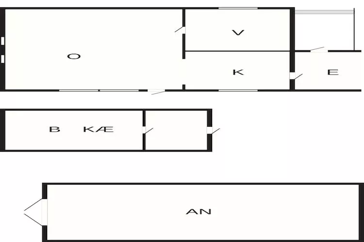Maison de vacances pour 6 a LEKSVIK-Plan
