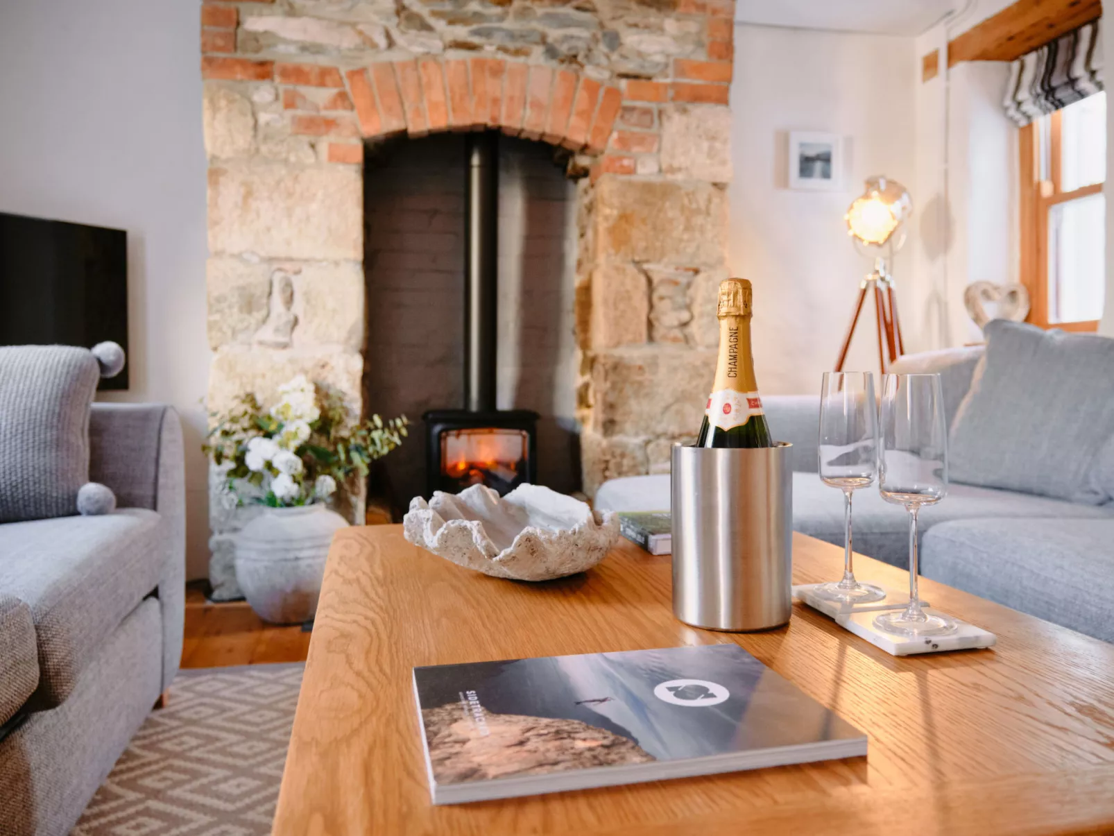 Scallop Cottage-Drinnen