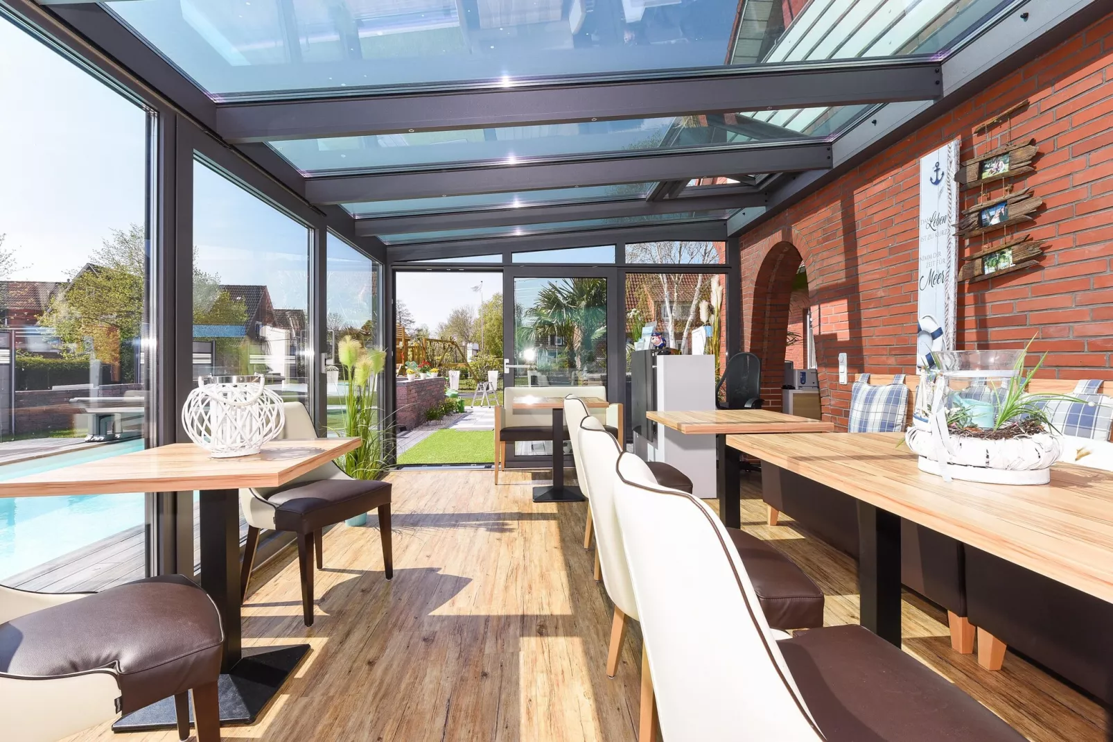 Haus zum Seehund 2 - Terrasse