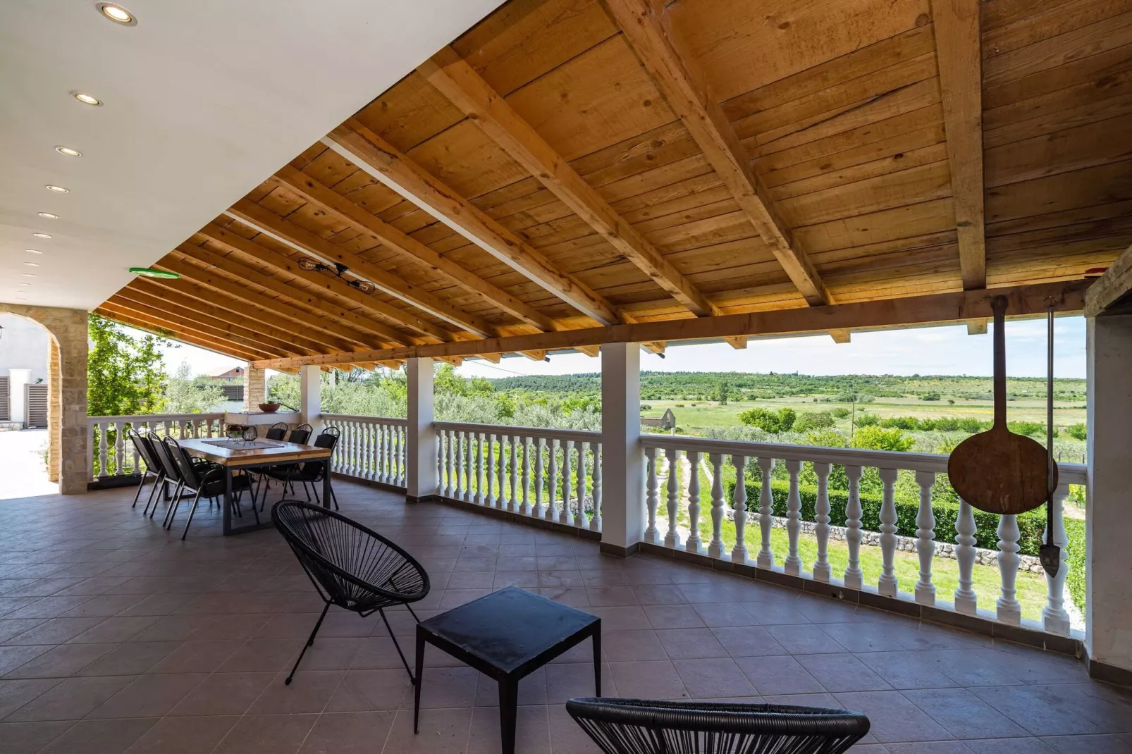 Holiday home Agro Casa-Terrasse / balcon