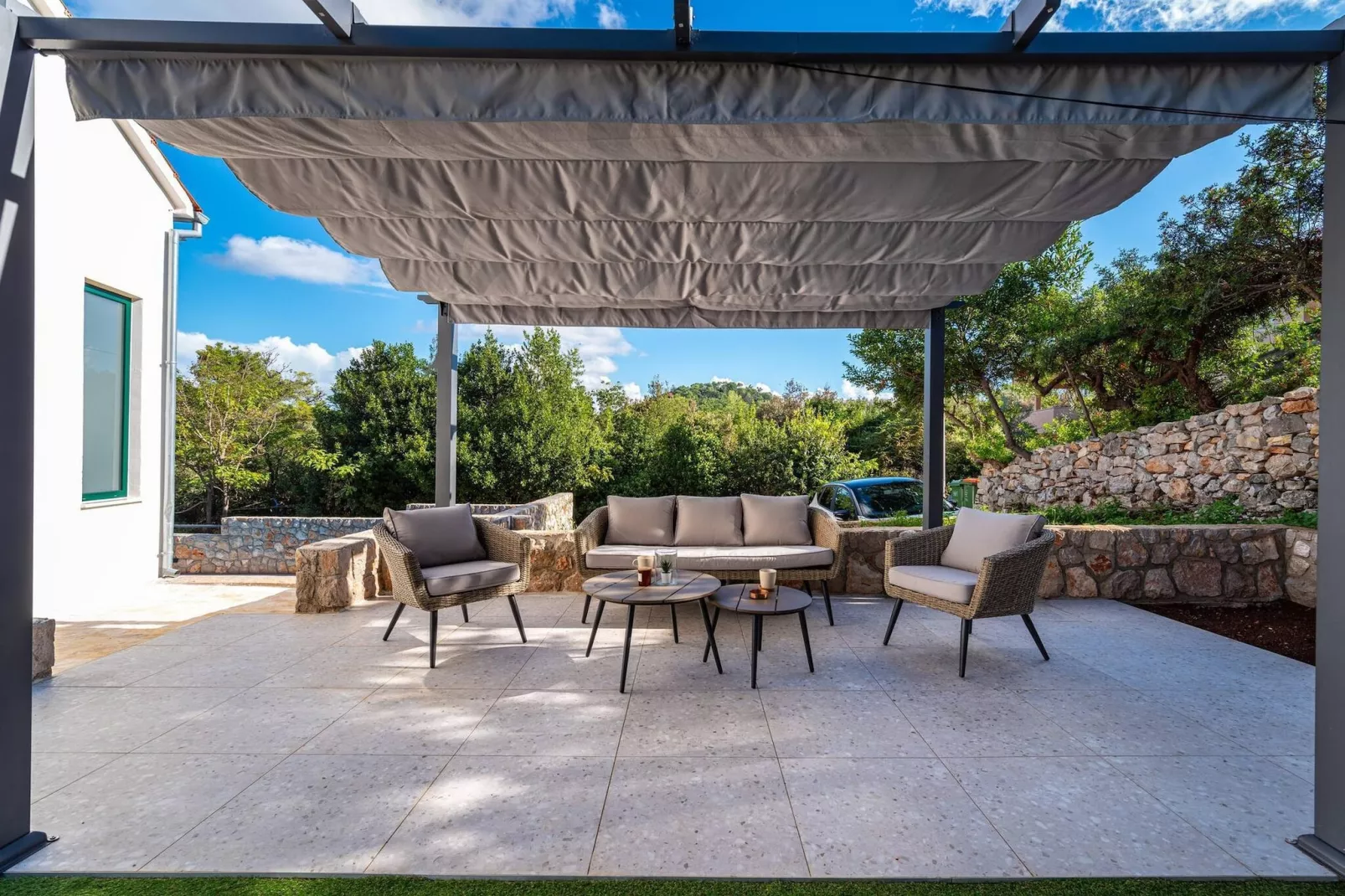 Sea view Villa Nana-Terrasse / balcon