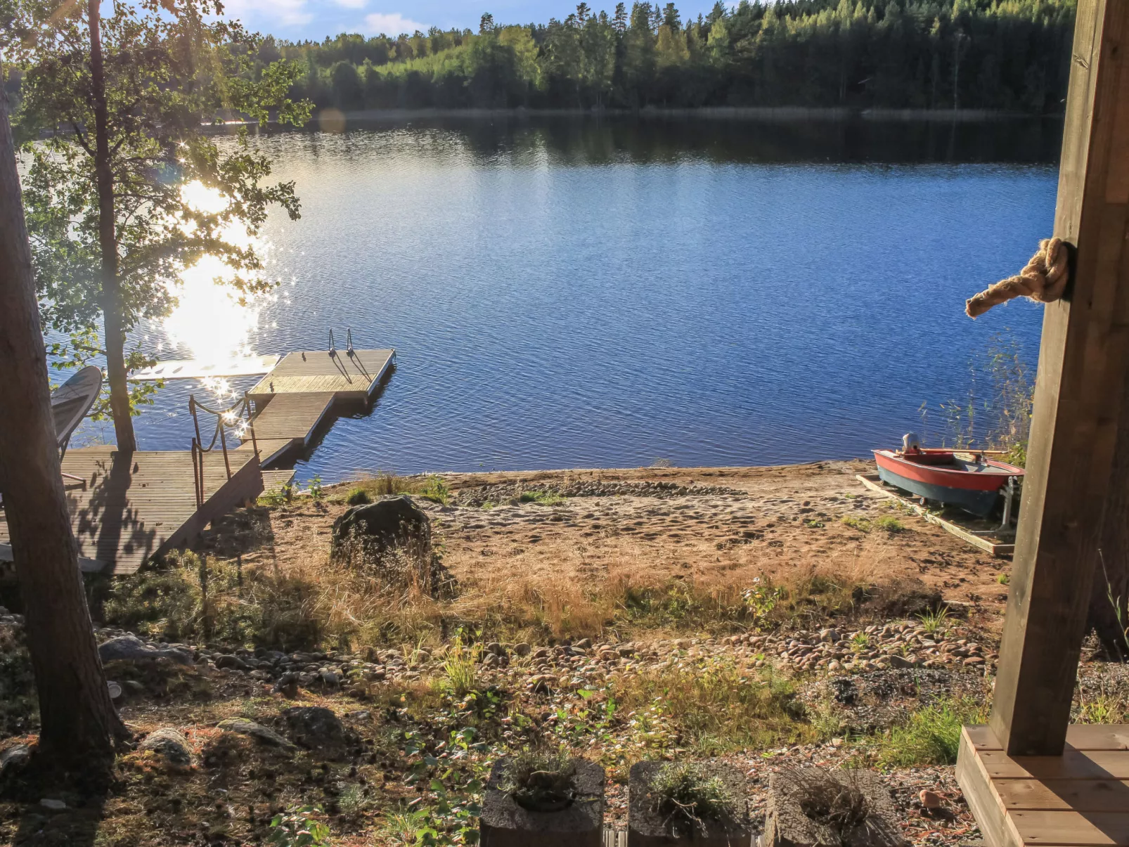 Villa soittoranta-Drinnen