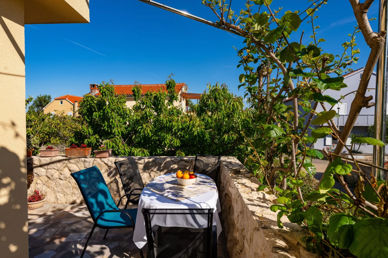 Beach house Privlaka-Terrasse/Balkon