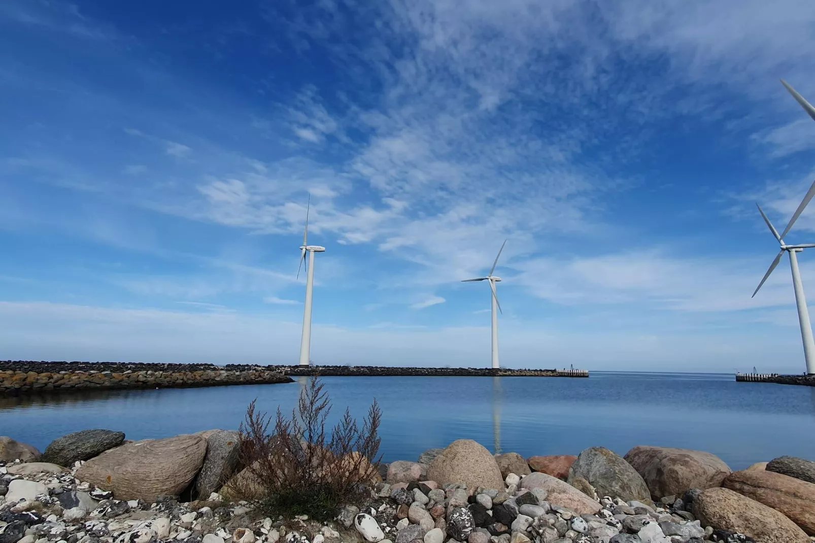 5 person holiday home in Glesborg-By Traum-Water view