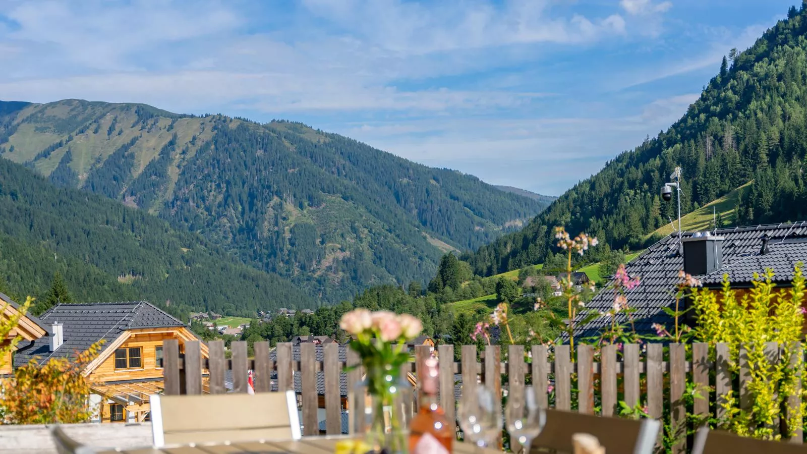 Im grünen Herzen-View in summer