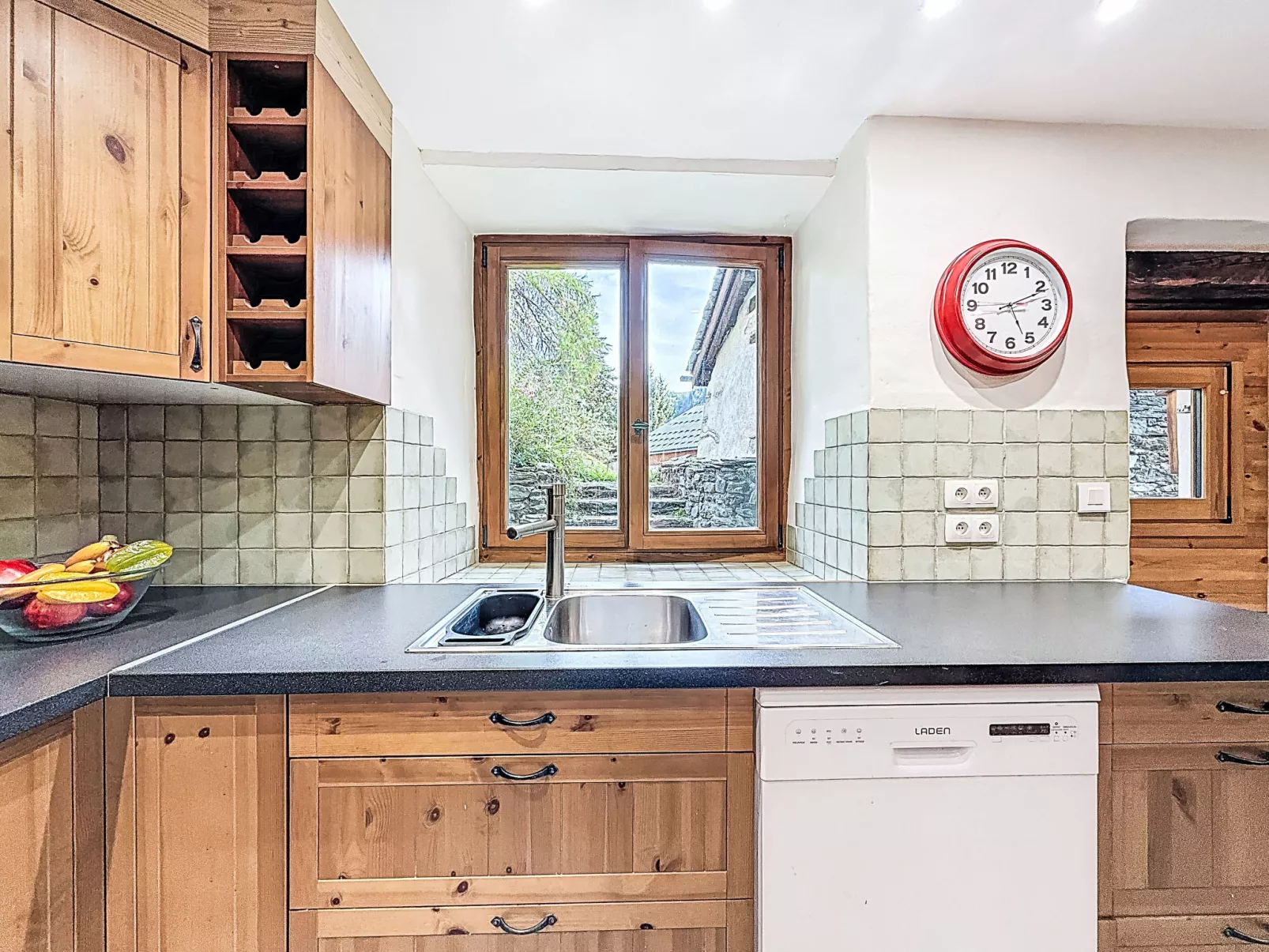 Chalet La Bergerie-Drinnen