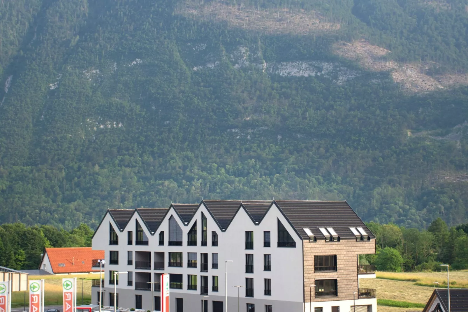 Bovec Chic Apartment with Sauna - One Bedroom Apartment with Balcony-Im Freien