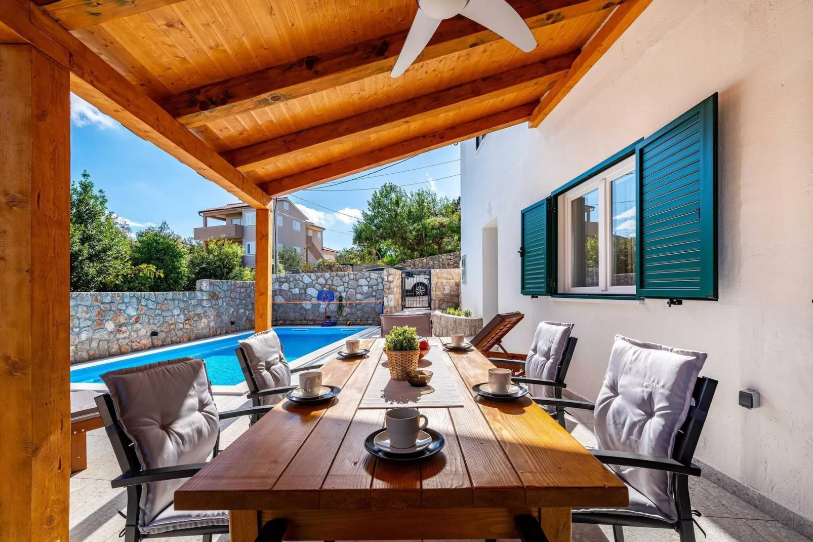 Sea view Villa Nana-Terrasse / balcon