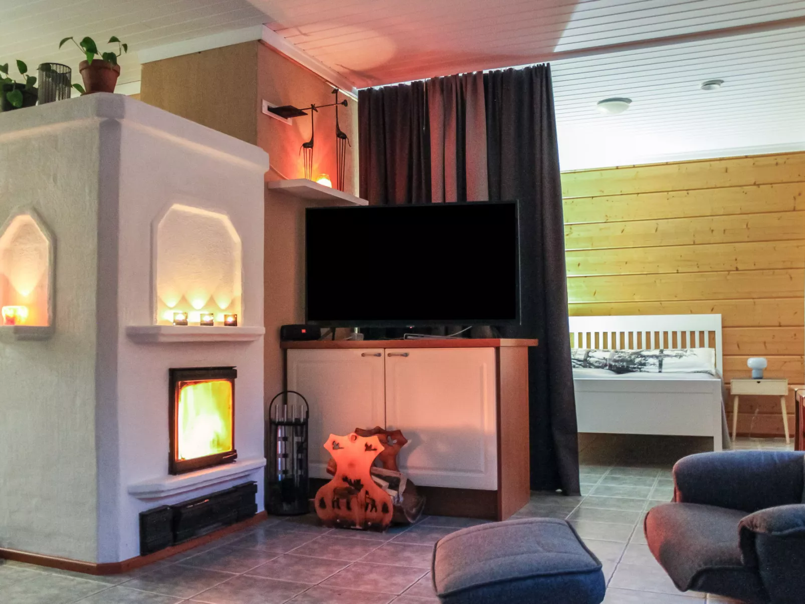 Villa soittoranta-Drinnen