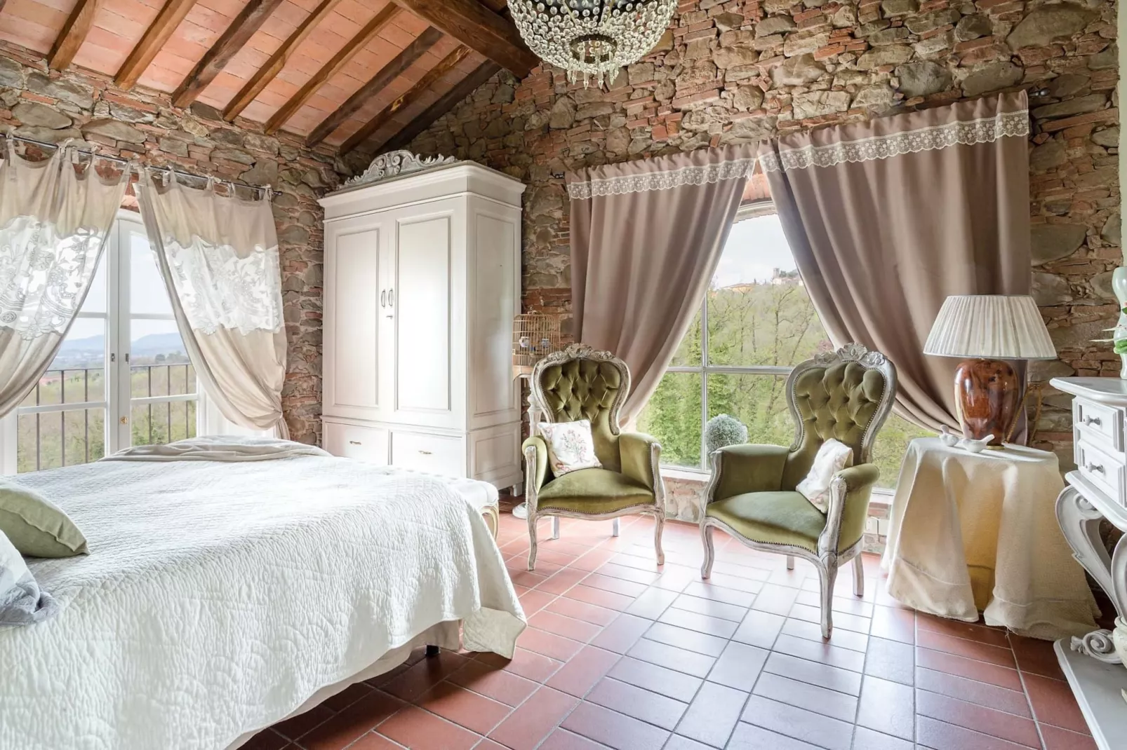 Villa Il Palagio-Bedroom