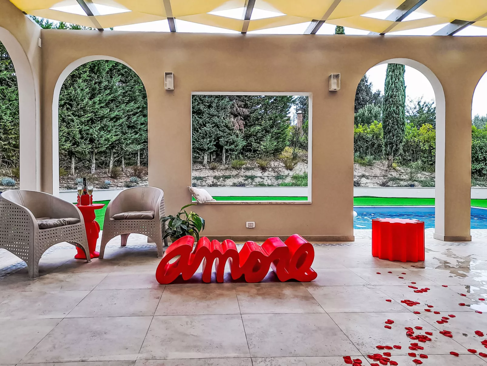 Umbriancevilla-Draußen