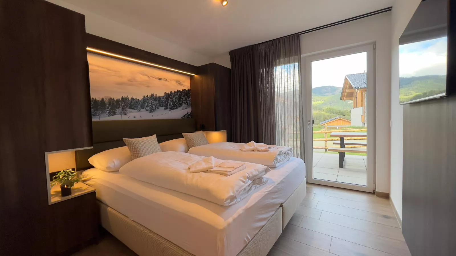 Gipfelglück-Schlafzimmer