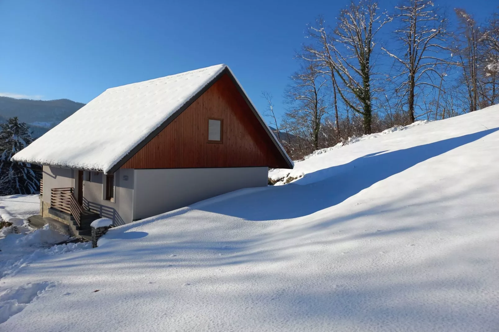 Holiday Home Slap with Sauna and BBQ - Two Bedroom Holiday Home-Outdoor