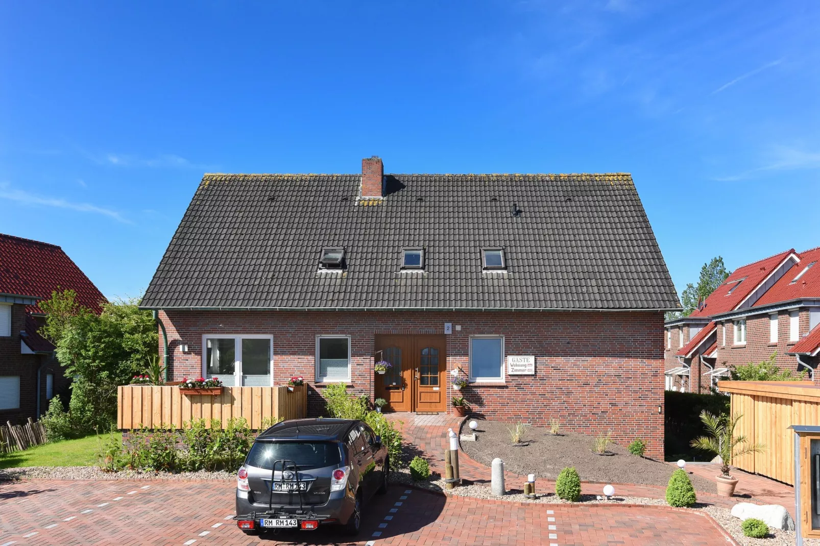 Haus zur Möwe 2 - Außenbereich Sommer