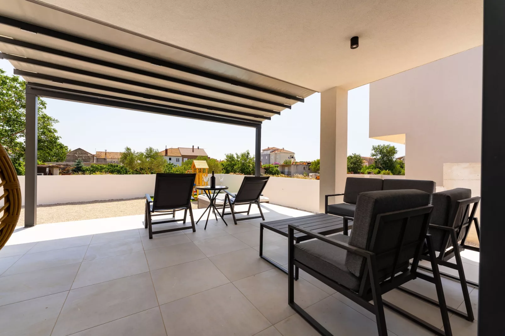 Villa Fine Touch-Terrasse/Balkon