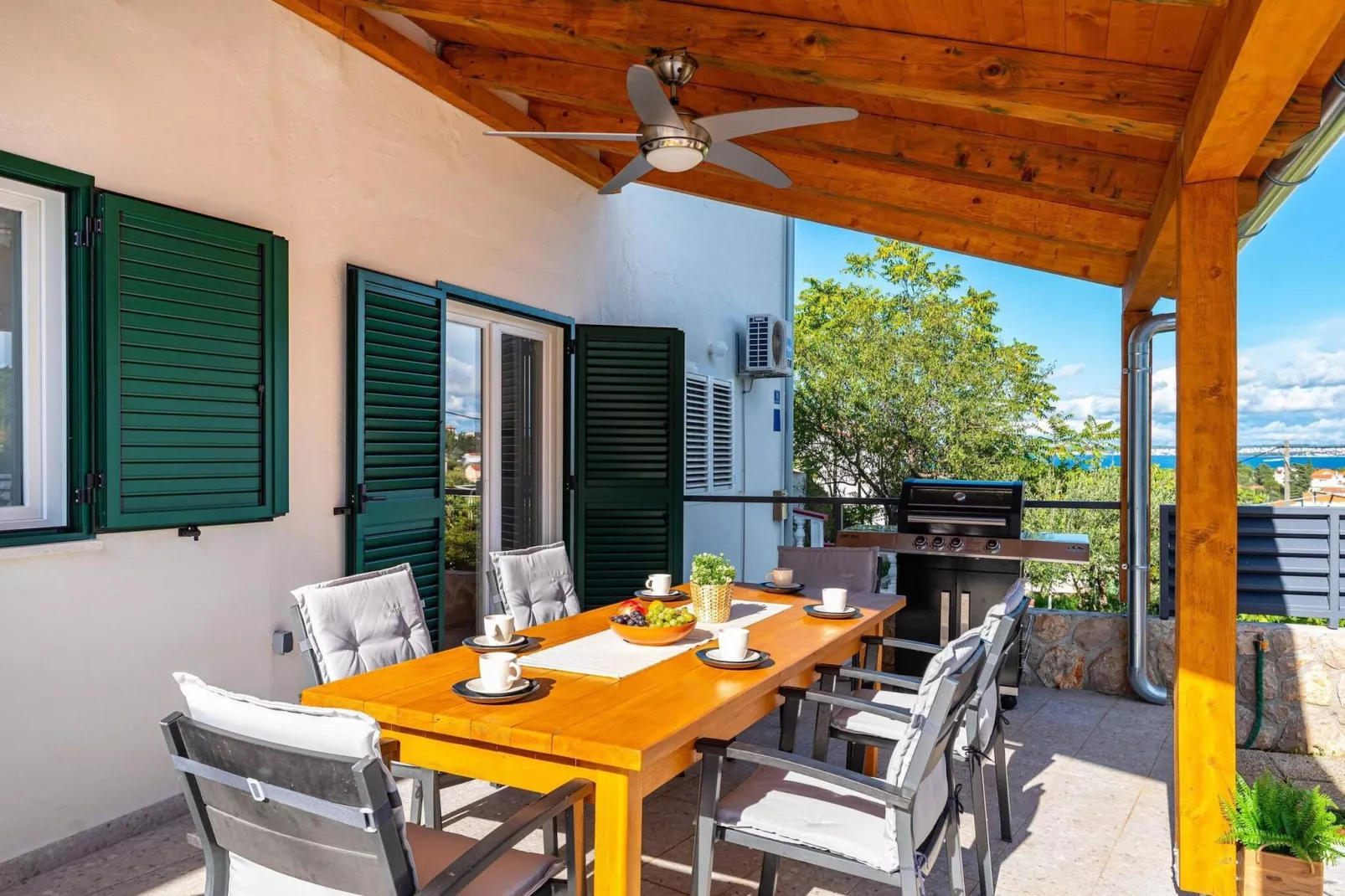 Sea view Villa Nana-Terrasse / balcon