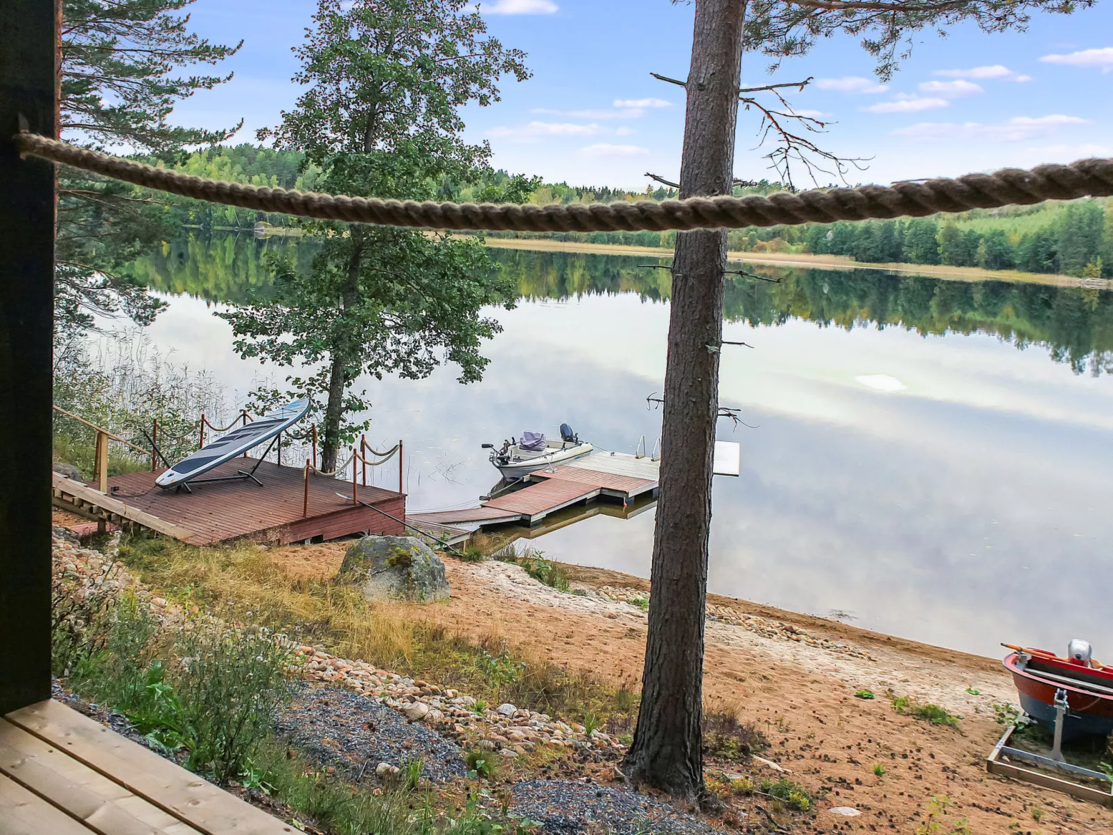 Villa soittoranta-Drinnen