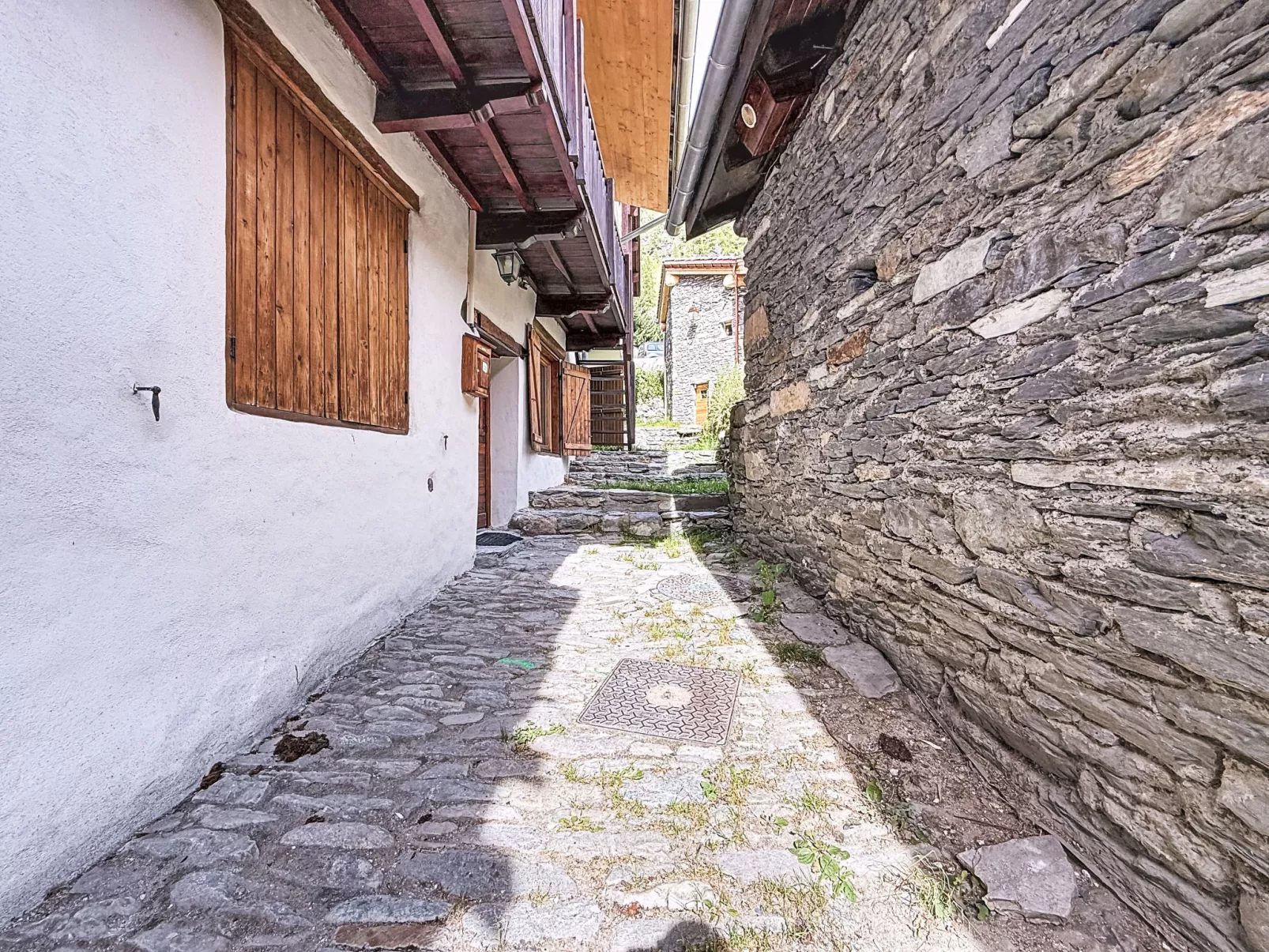 Chalet La Bergerie-Draußen