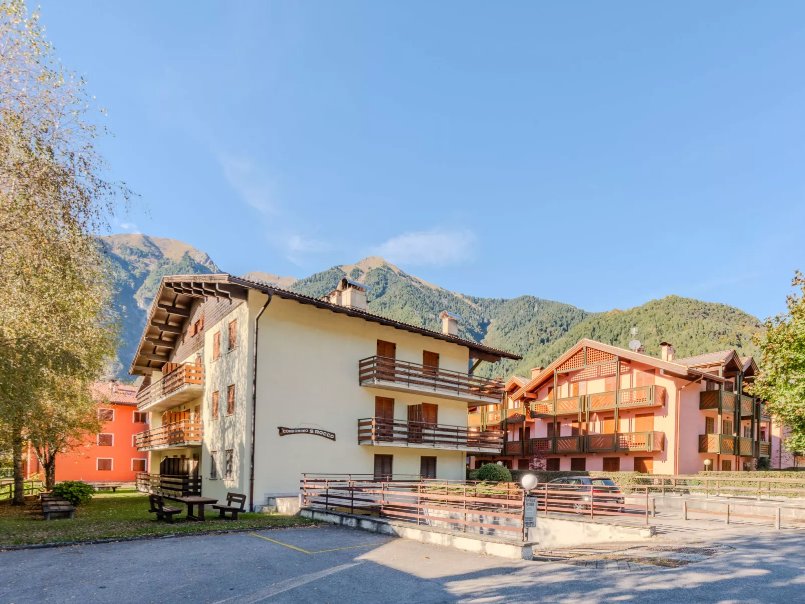 Mansarda in Legno San Rocco-Draußen