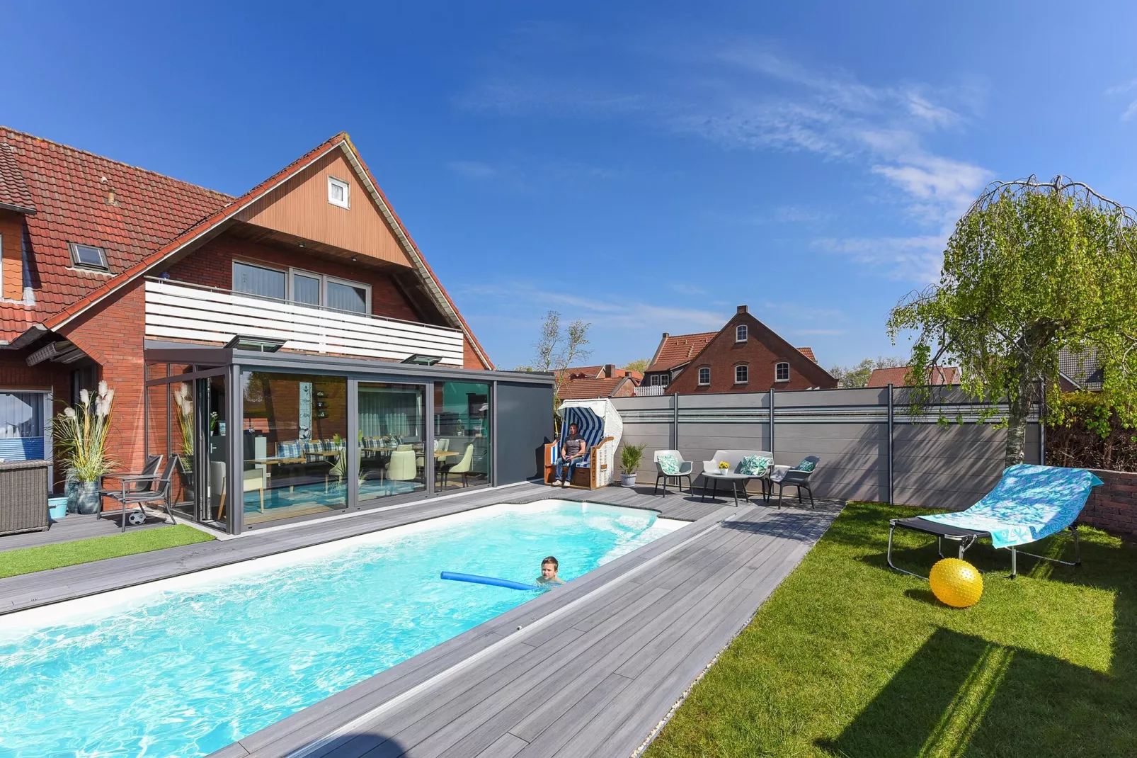 Haus zum Seehund 2 - Schwimmbad
