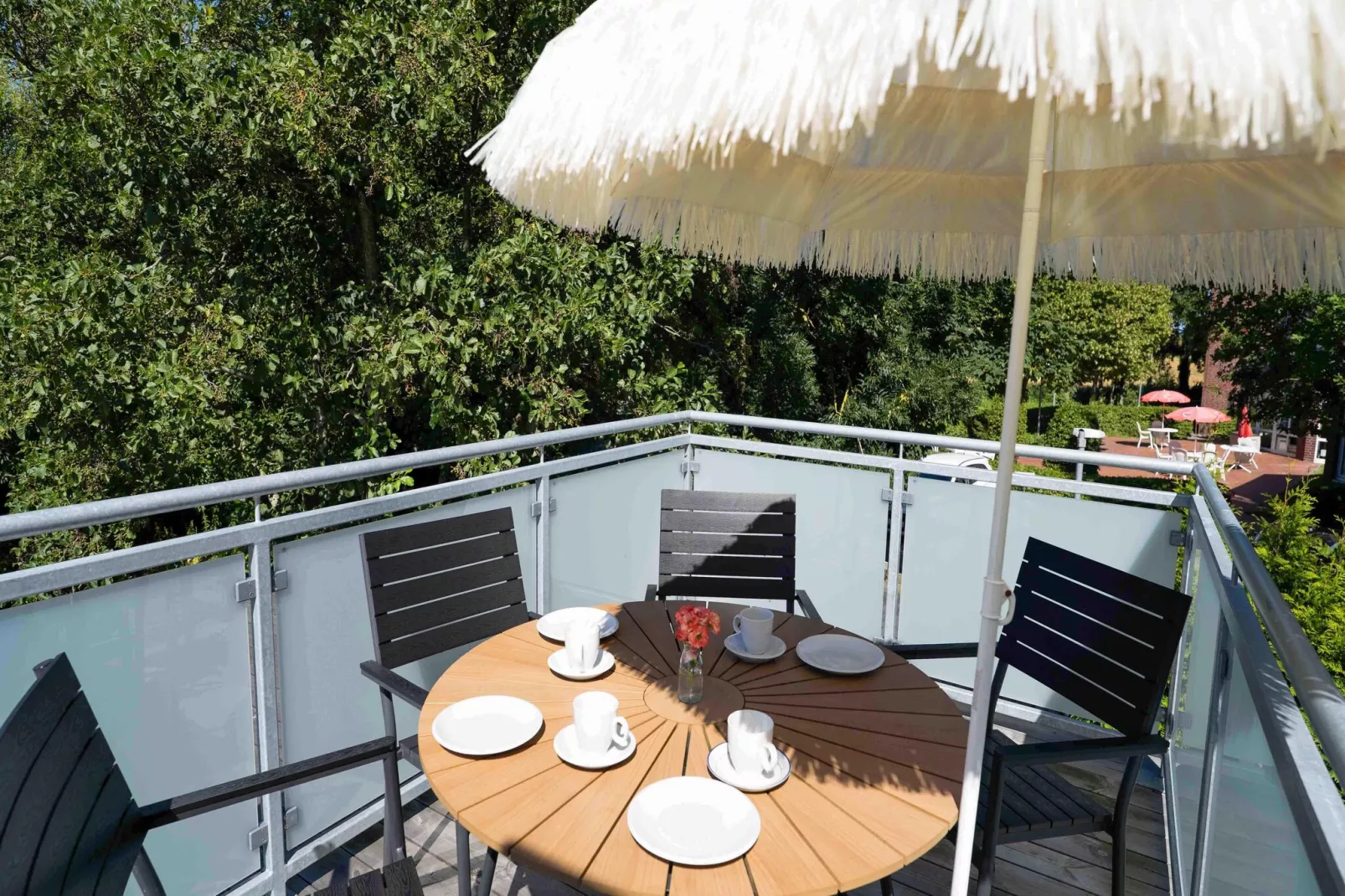 Haus Strandkorb 4-Terrace balcony
