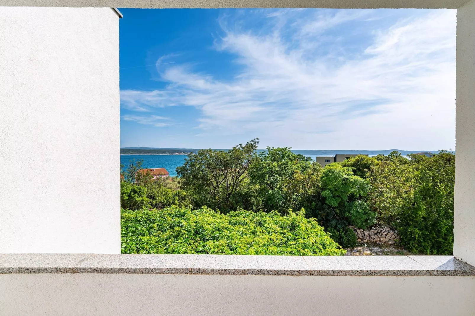 Sea view apartment Dajana-Vue d'été