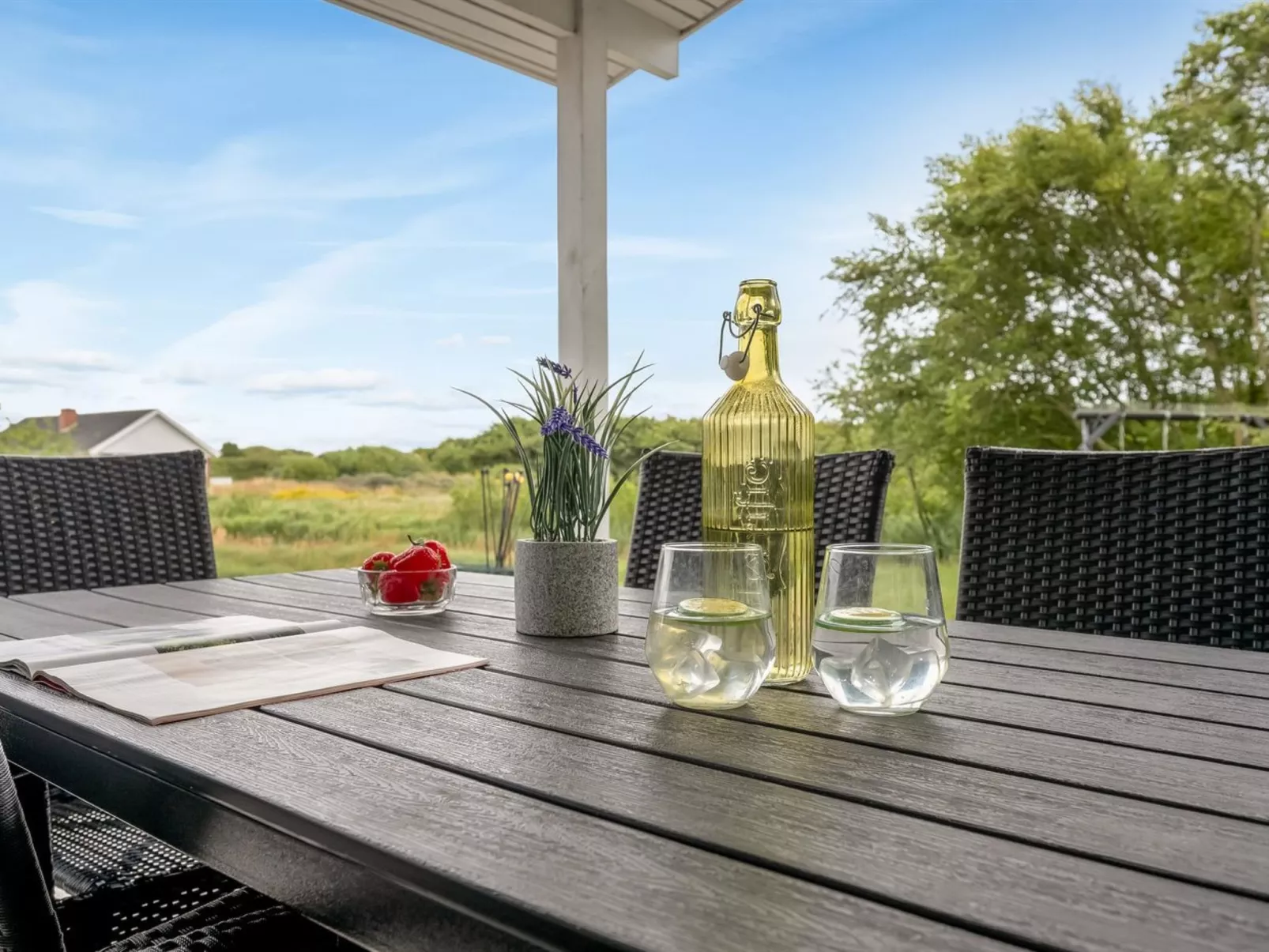 "Bentine" - 400m from the sea-Dehors