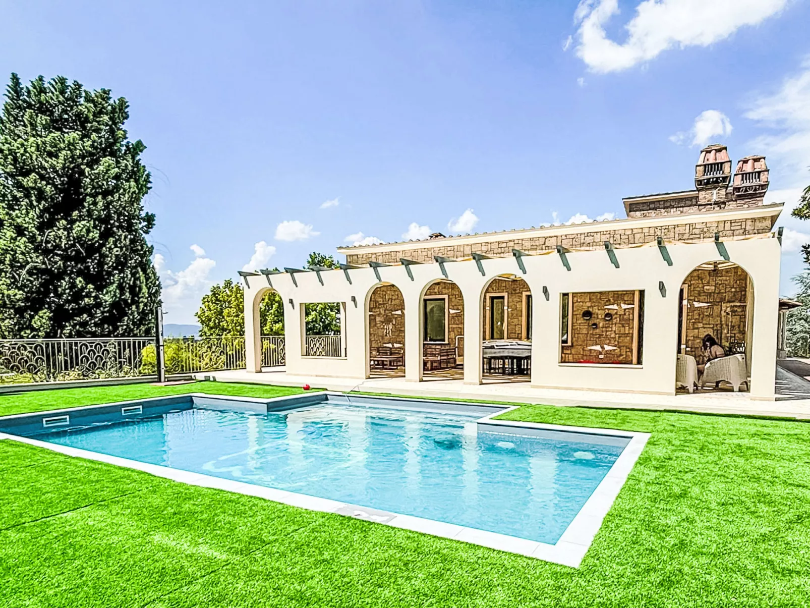 Umbriancevilla-Draußen