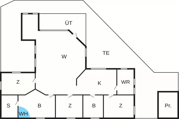 5 etoiles maison de vacances a Sydals-Plan