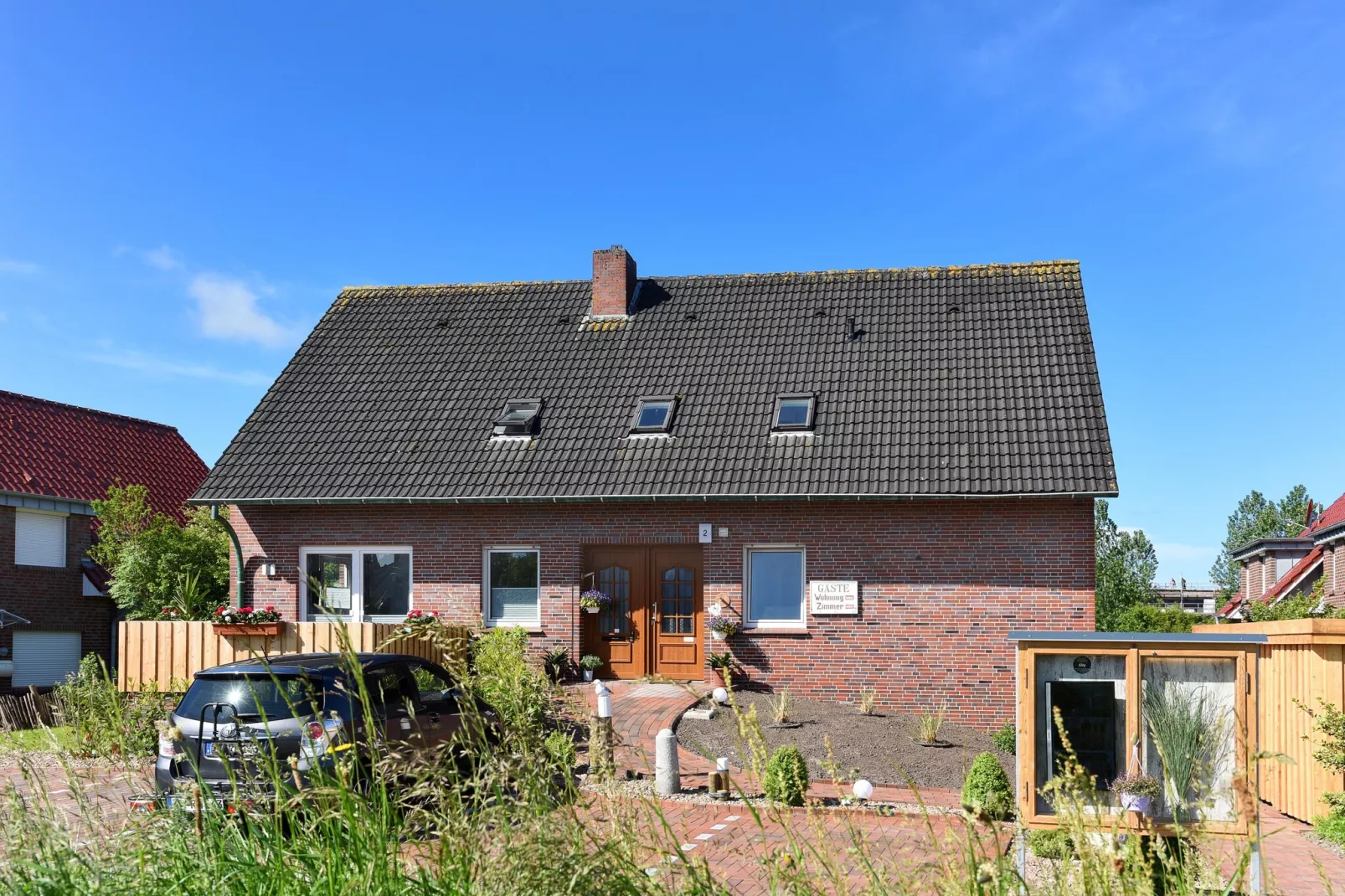 Haus zur Möwe 3 - Außenbereich Sommer