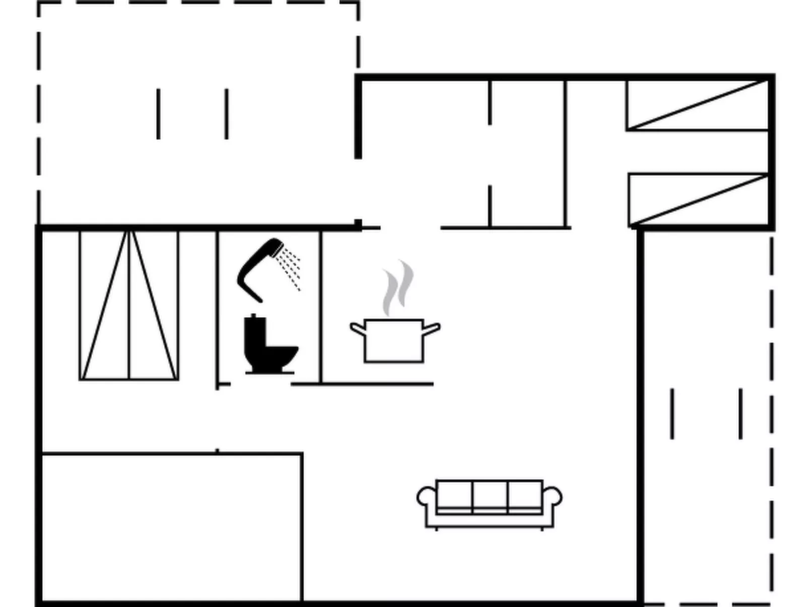 "Andy" - 600m from the sea-Inside