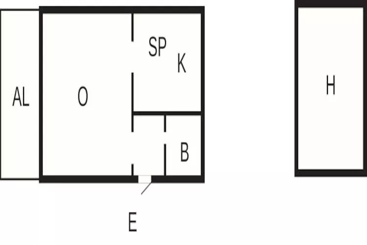 Nature Retreat on Farm in Berga-Floor plan